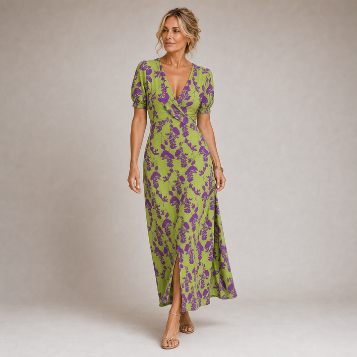 Andrea - Robe Printanière Élégante
