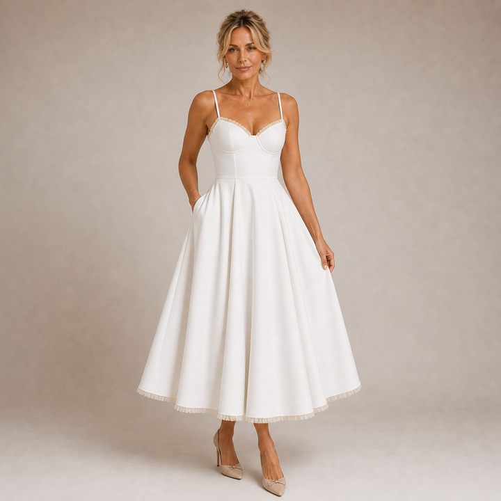 Ariela - Robe Midi de Luxe