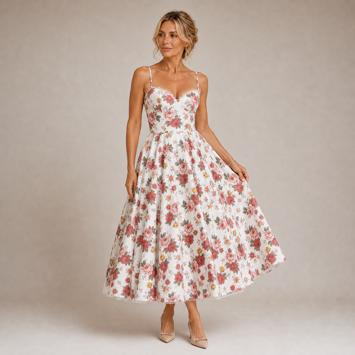 Ariela - Robe Midi de Luxe