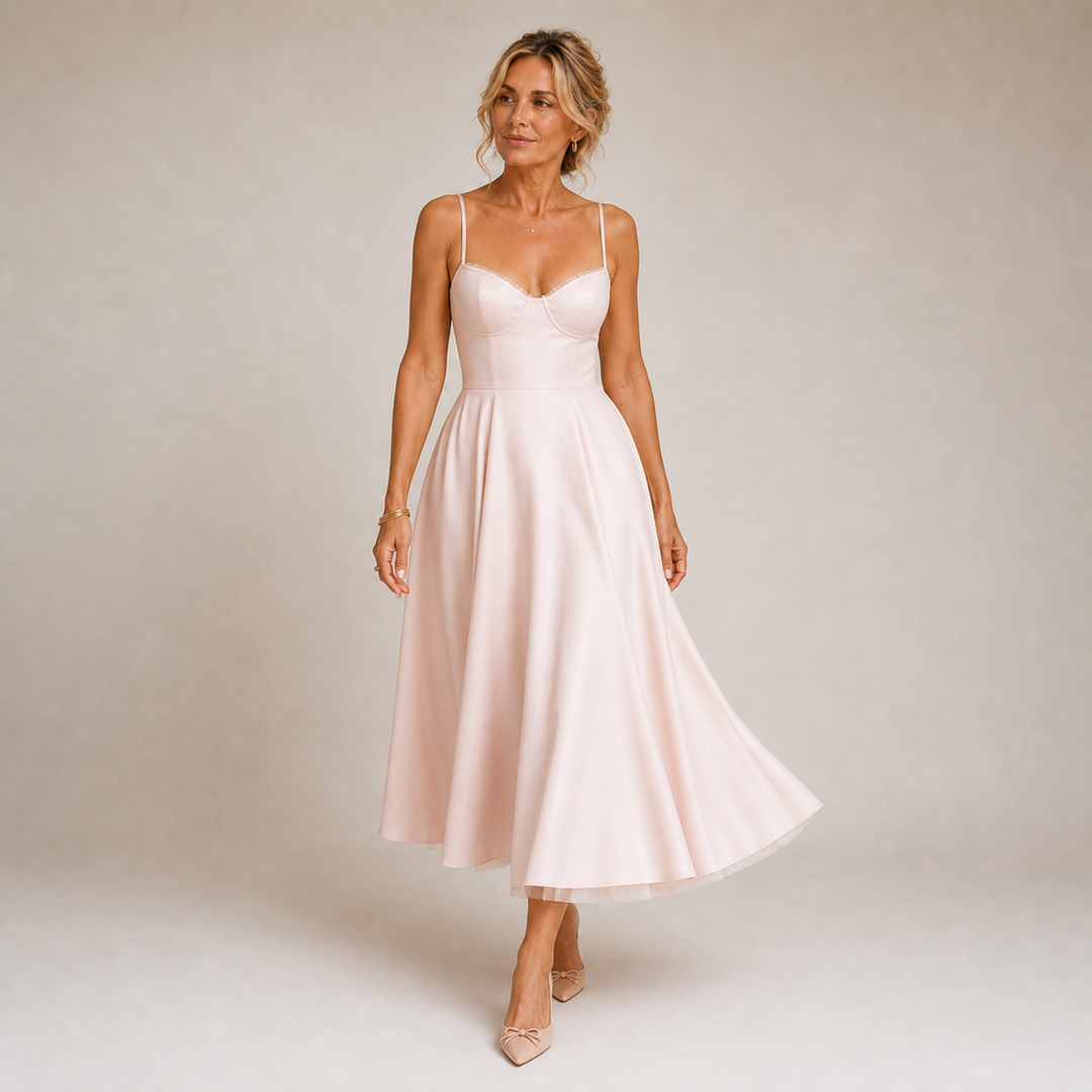 Ariela - Robe Midi de Luxe