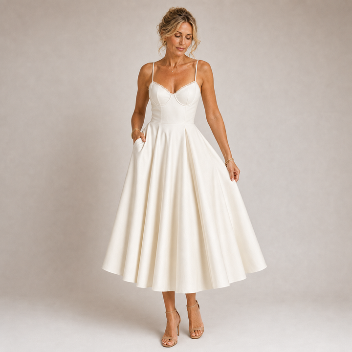 Ariela - Robe Midi de Luxe