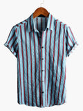 Chemise pour Homme à Manches Courtes avec Boutons