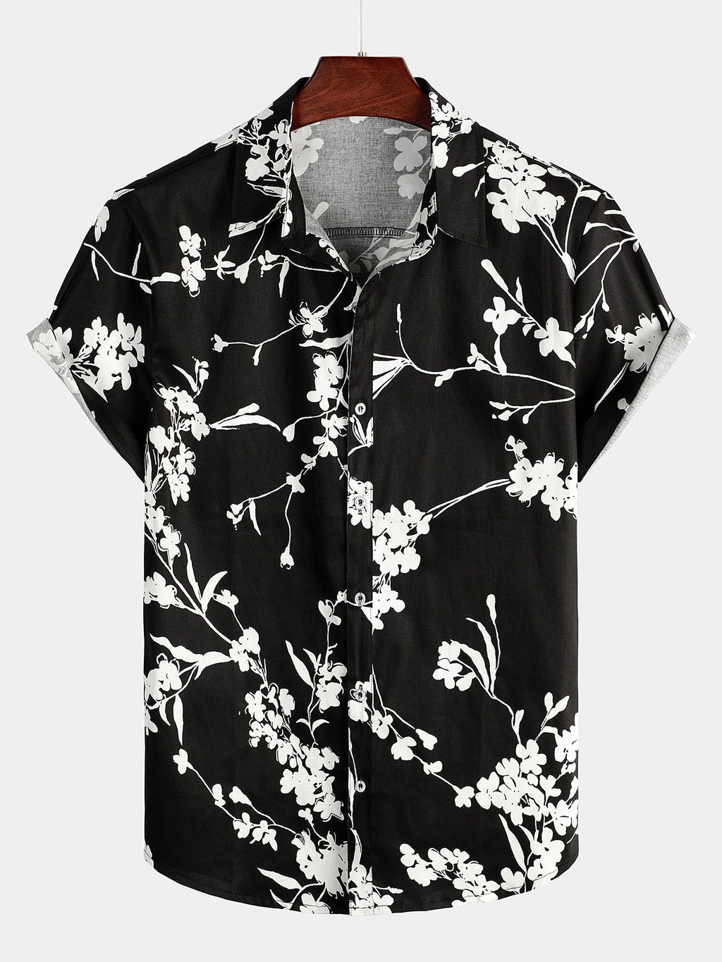 Chemise Casual à Manches Courtes pour Homme