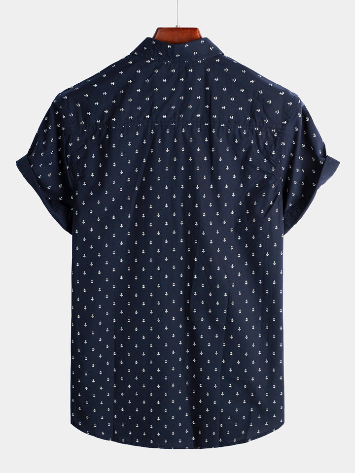 Chemise classique en coton pour hommes