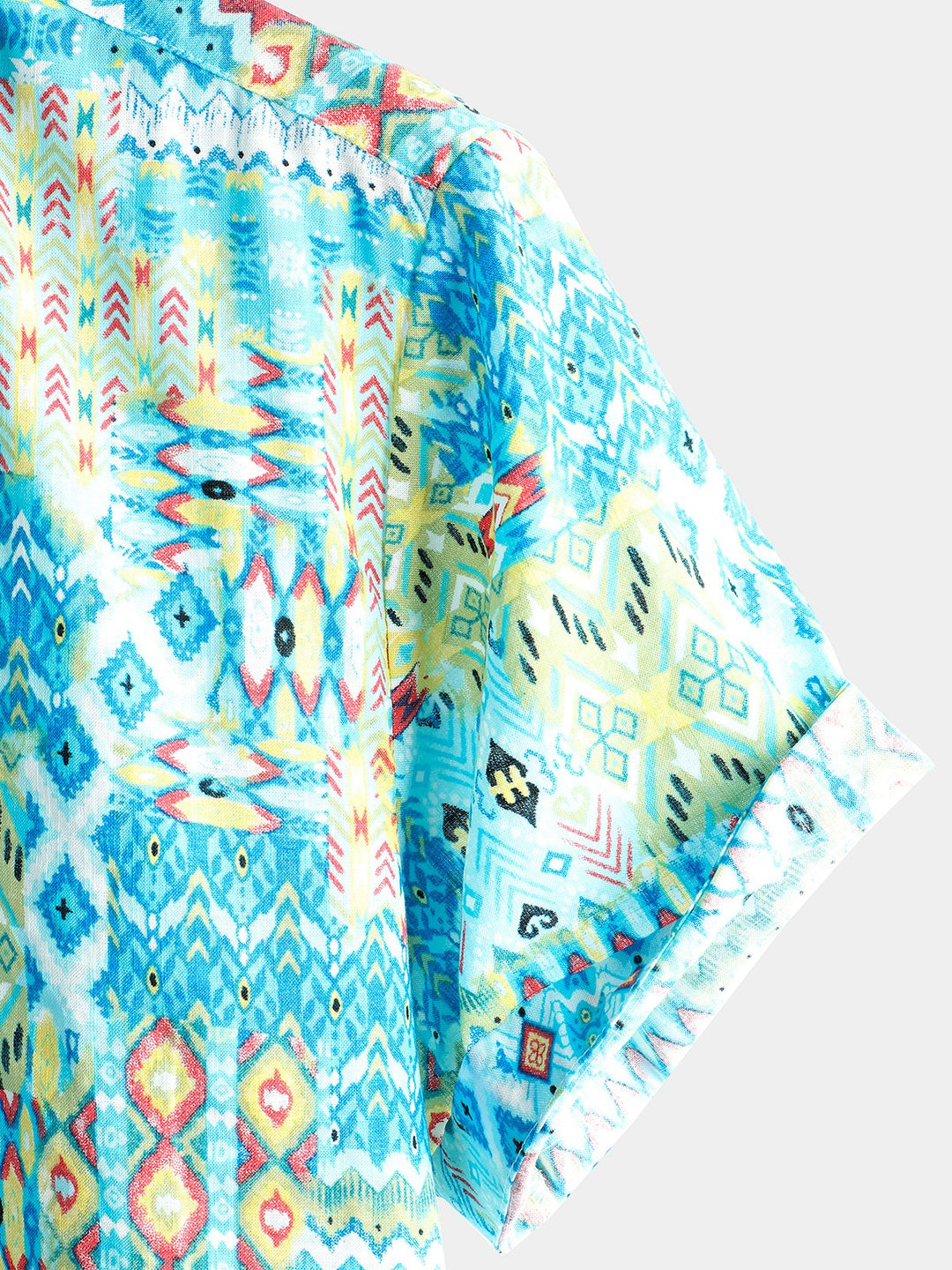 Chemises en coton à manches courtes pour hommes