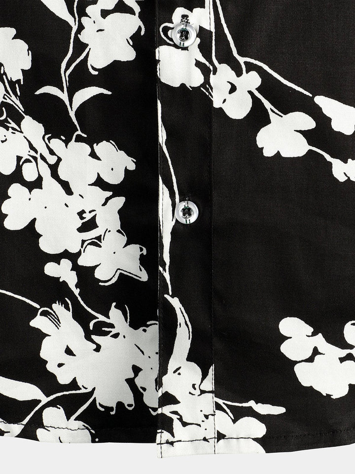 Chemise de vacances tropicale décontractée pour hommes