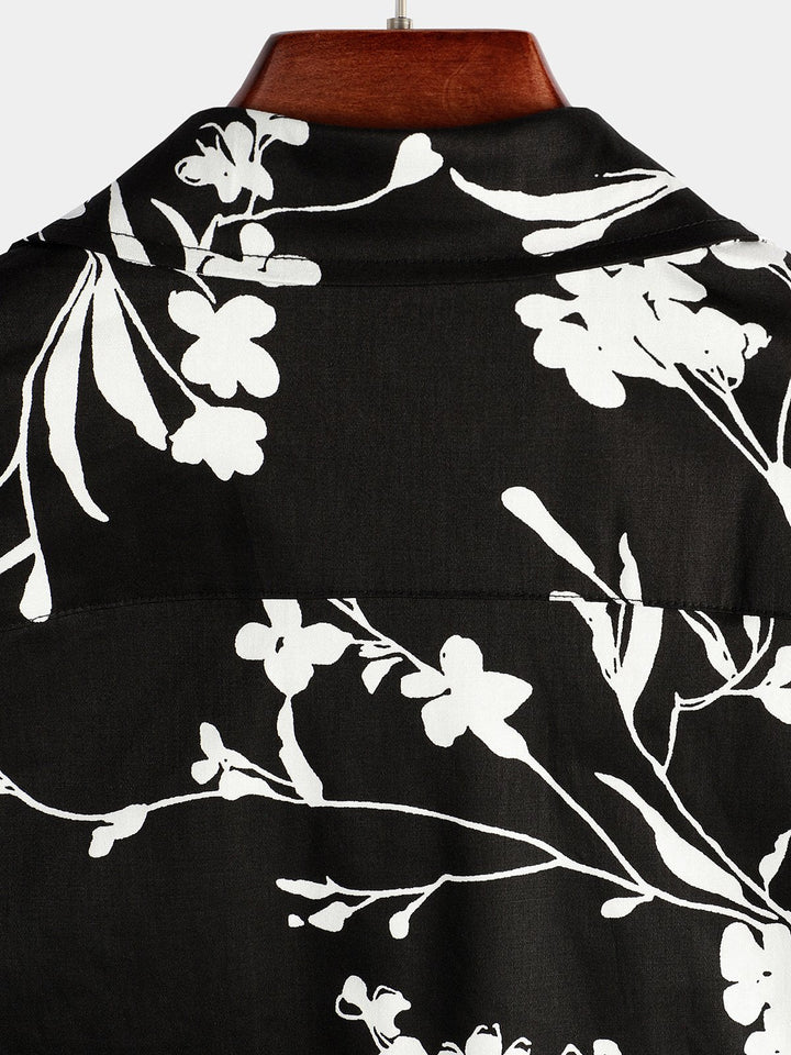 Chemise de vacances tropicale décontractée pour hommes