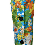 Chemise à manches longues imprimé floraux homme