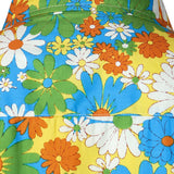 Chemise à manches longues imprimé floraux homme