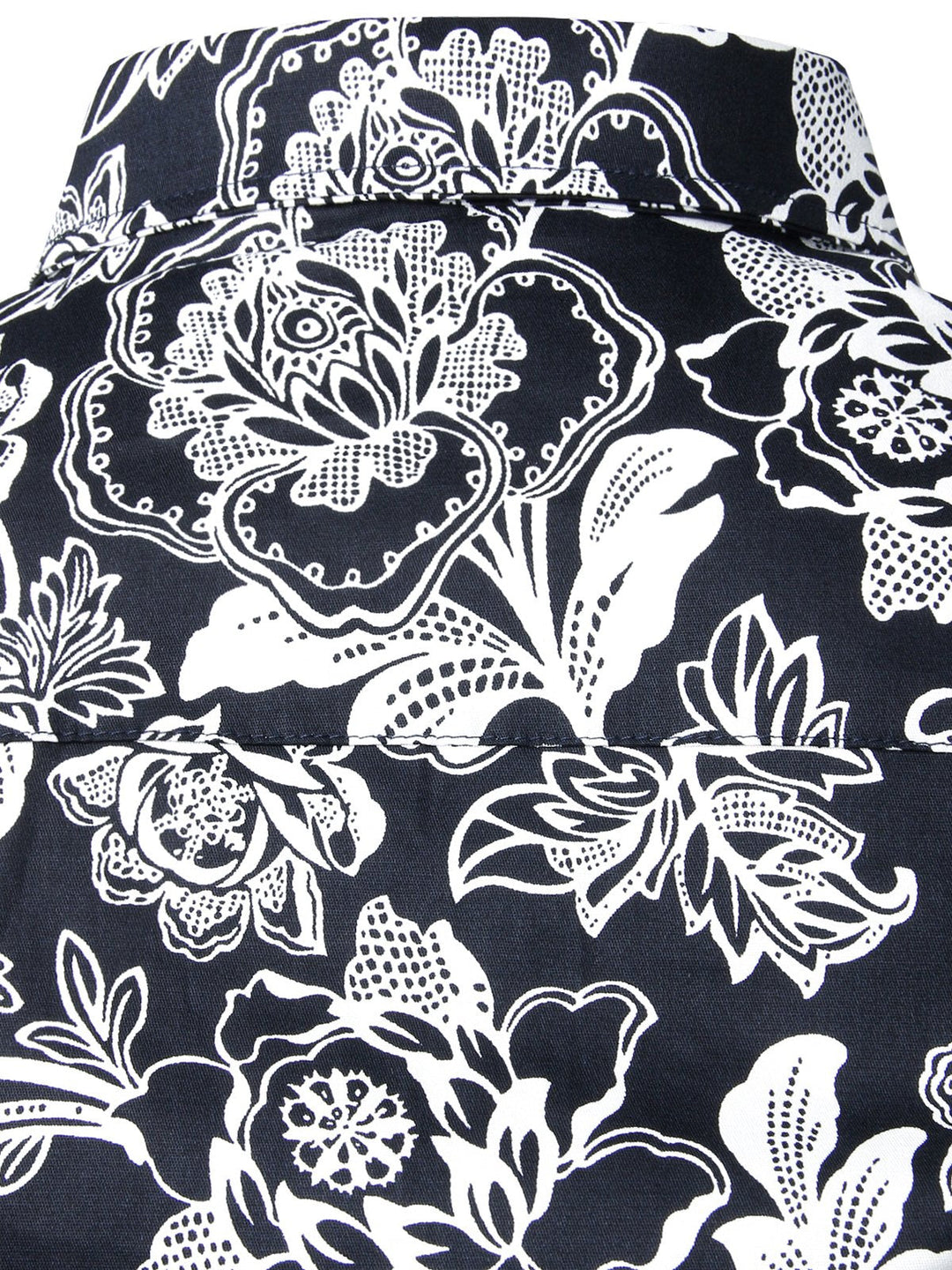 Chemise en coton imprimé de motifs floraux homme