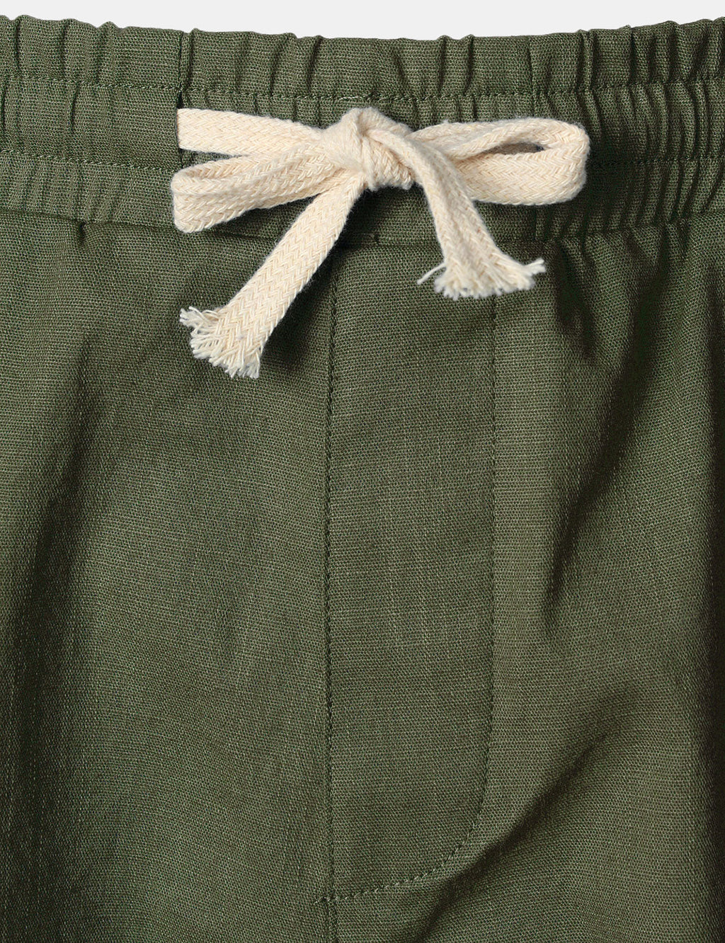 Pantalons Courts Décontractés en Lin et Coton Respirants pour Homme