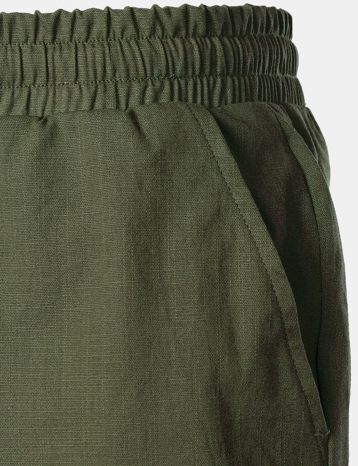 Short Homme Lin Coton Léger Respirant Casual
