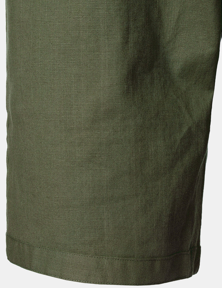 Short Homme Lin Coton Léger Respirant Casual