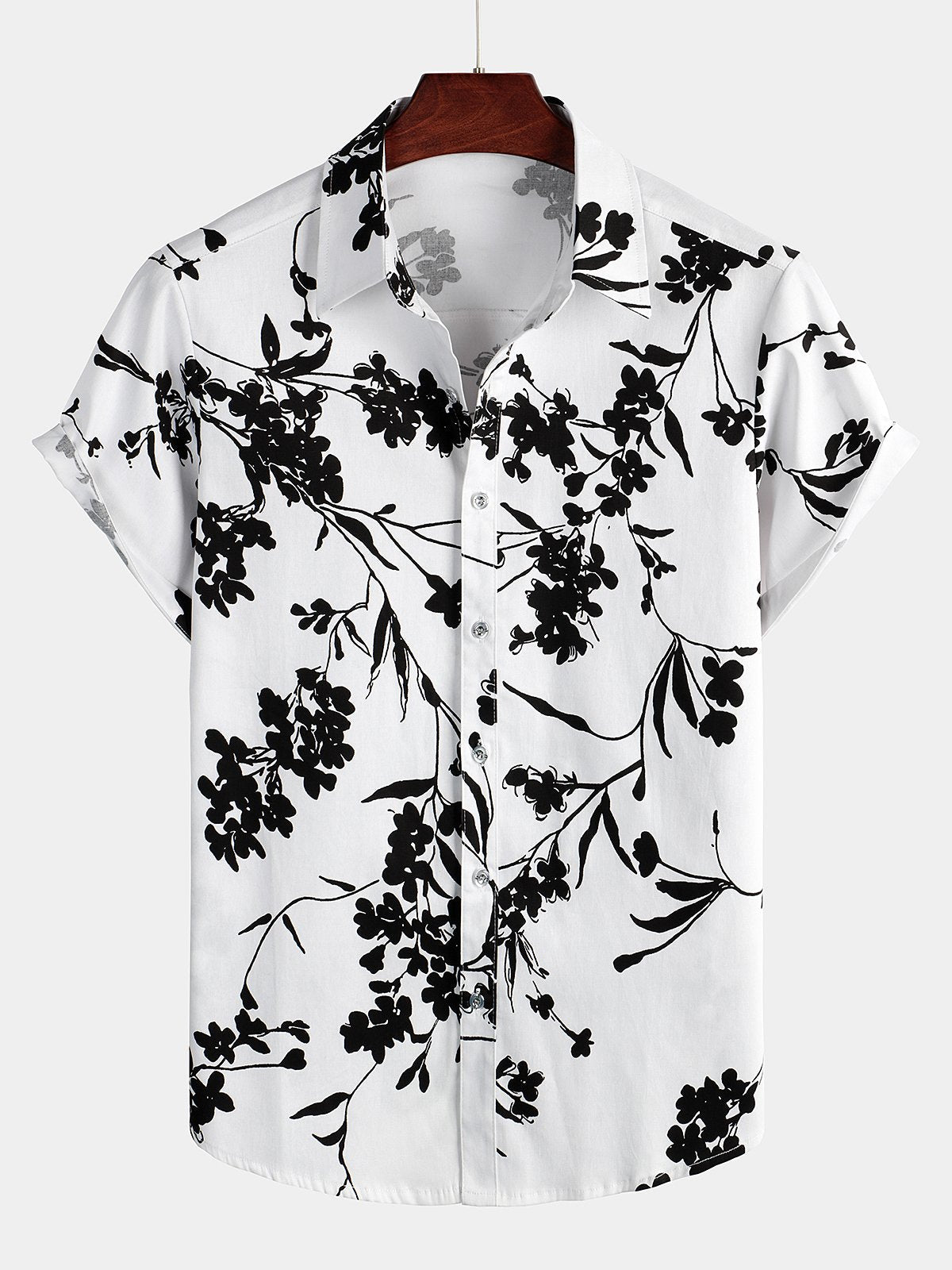 Chemise Casual à Manches Courtes pour Homme