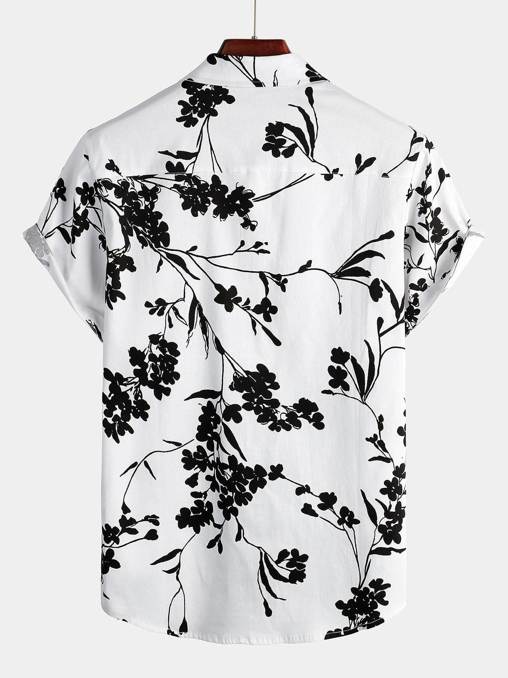 Chemise décontractée de vacances tropicales pour hommes