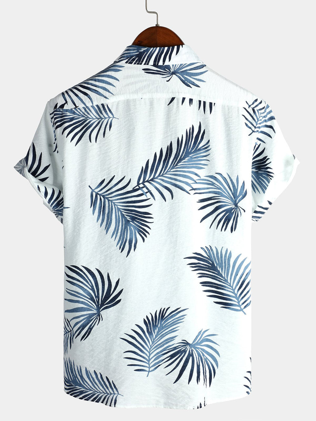 Chemise à boutons d'été à fleurs hawaïennes en coton pour hommes