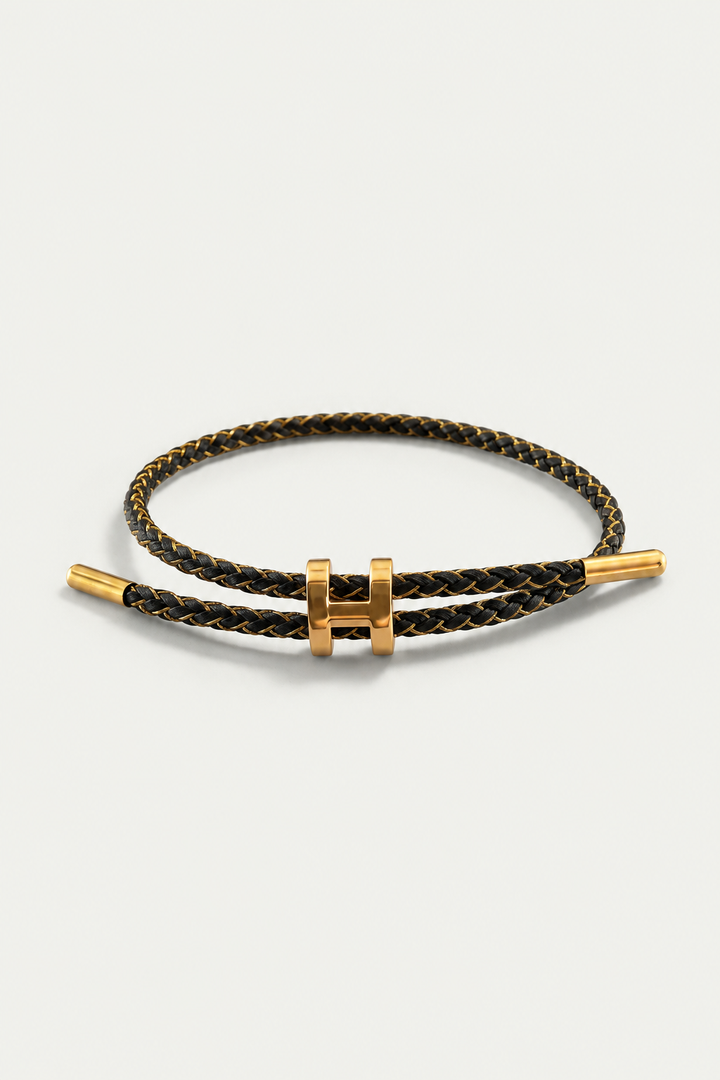Bracelet Aurea Or/Noir