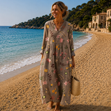 Robe d’Été Imprimée Flatteuse