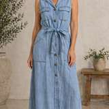 Susana | Robe en denim