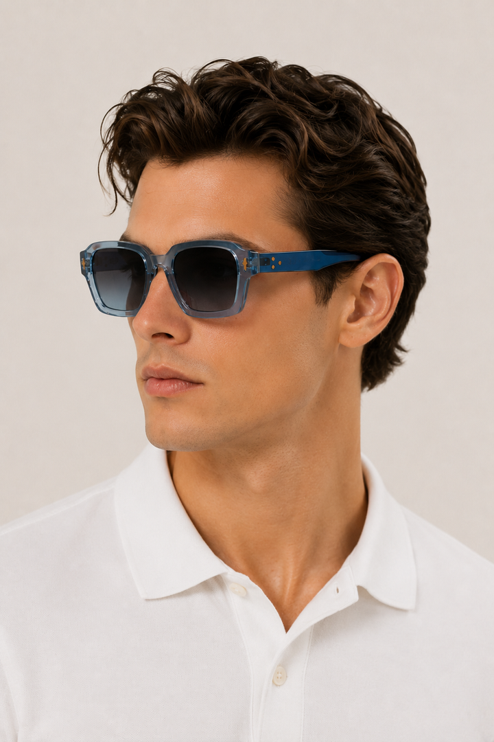 Cobalt Lucent Bleu Transparent