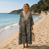 Robe d’Été Imprimée Flatteuse