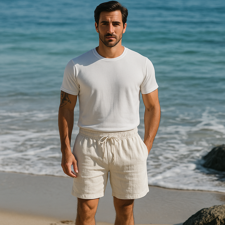 Les Shorts en Coton Seabourne – Shorts Légers pour Hommes