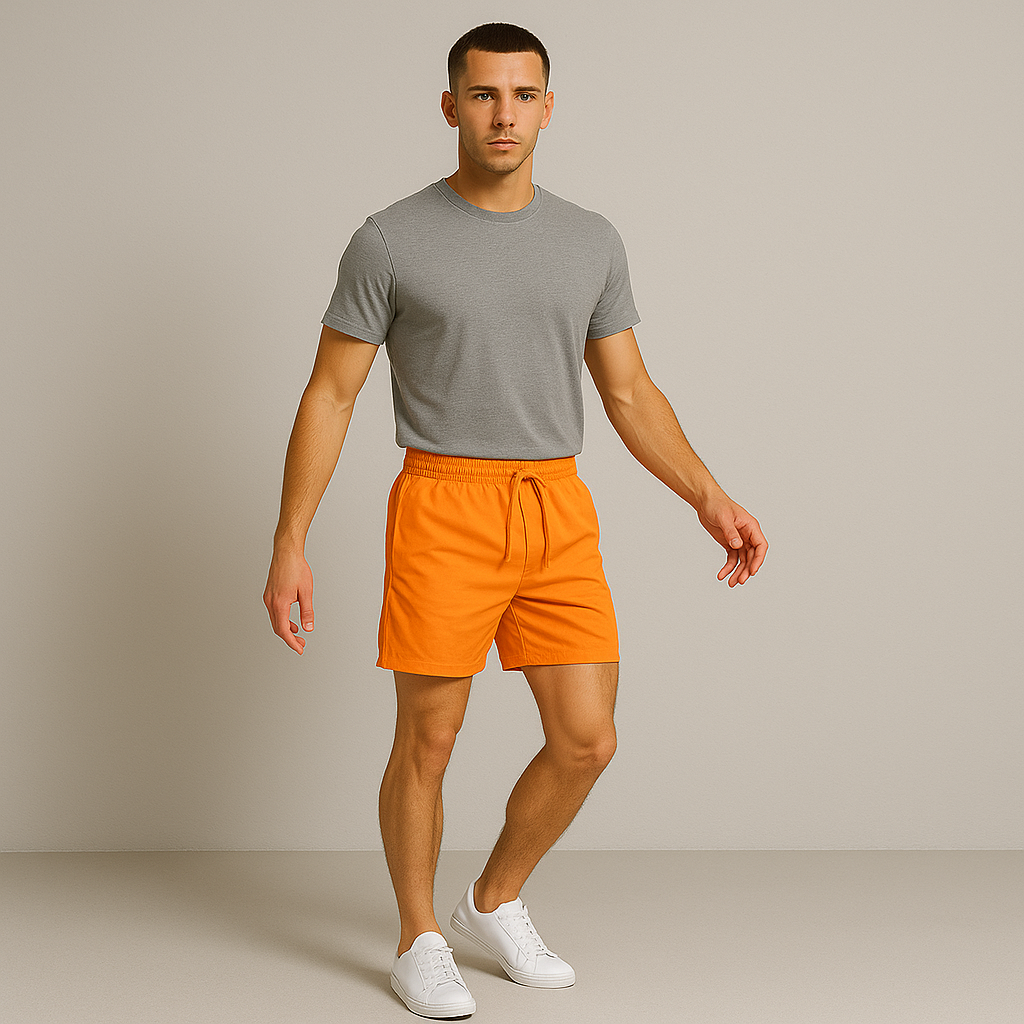 Les Shorts de Bain Marston avec Cordon de Serrage pour Hommes