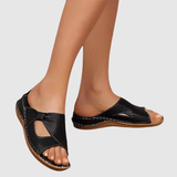 Yvonne - Sandale en cuir élégante et confortable