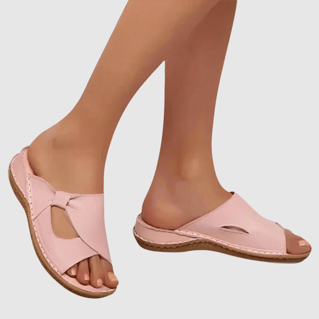 Yvonne - Sandale en cuir élégante et confortable