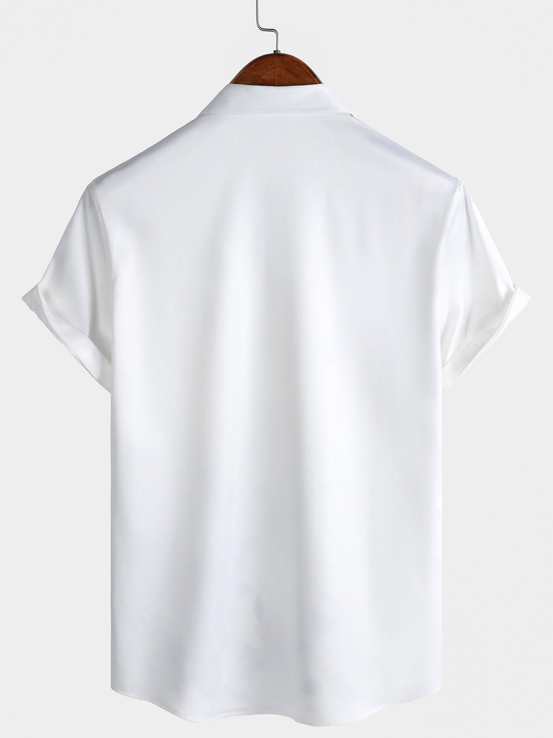 Chemise Hawaïenne Bleue à Imprimé Floral pour Homme été vacances à manches courtes