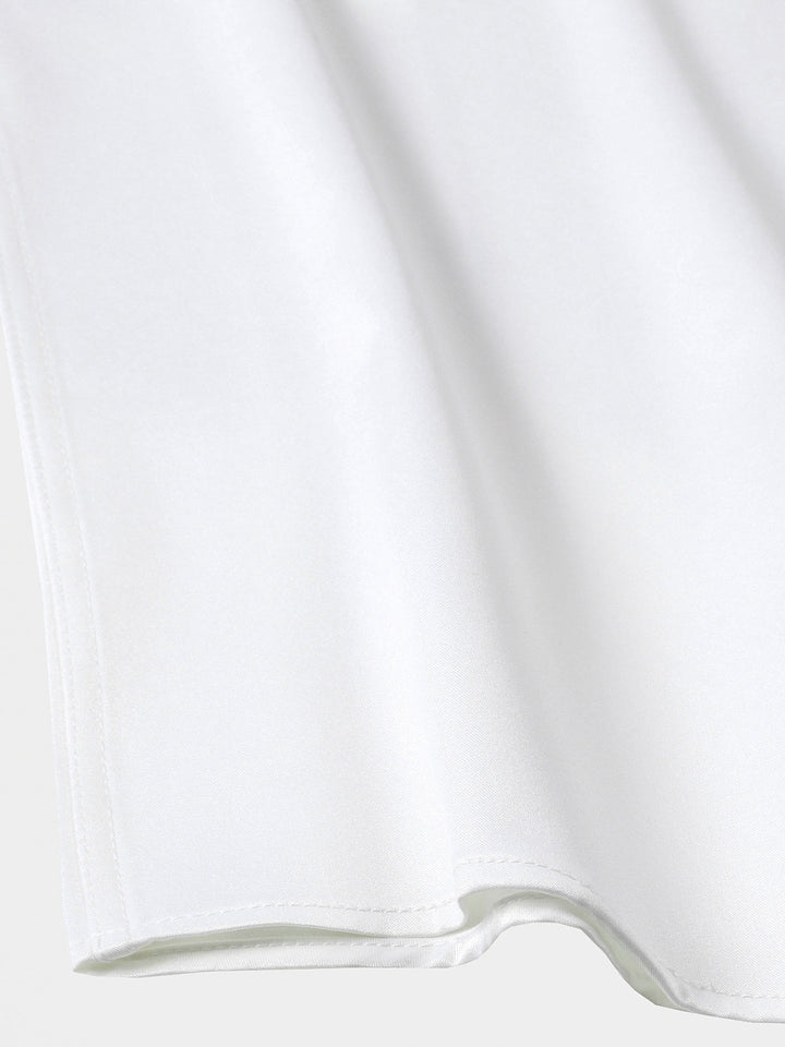 Chemise Hawaïenne à Imprimé Floral pour Homme à Boutons Col Décontracté à Manches Courtes