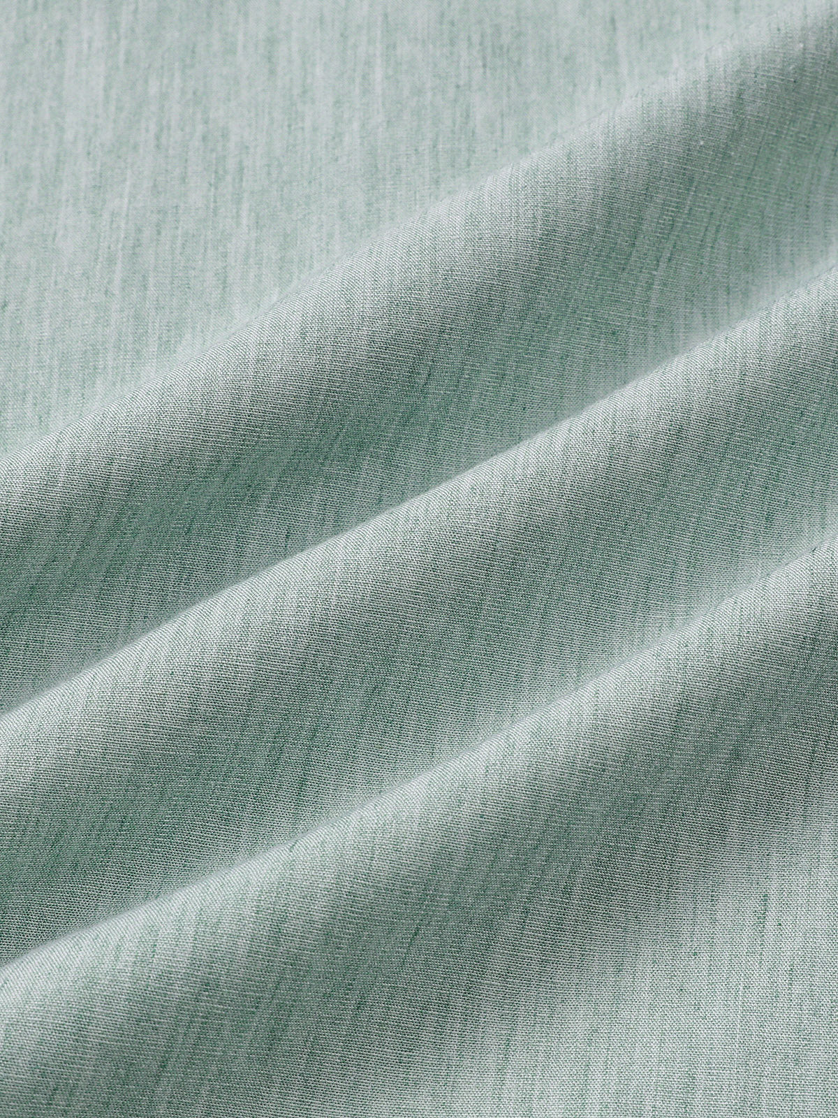 Chemise Homme Confort Sport Unie Verte à Manches Courtes
