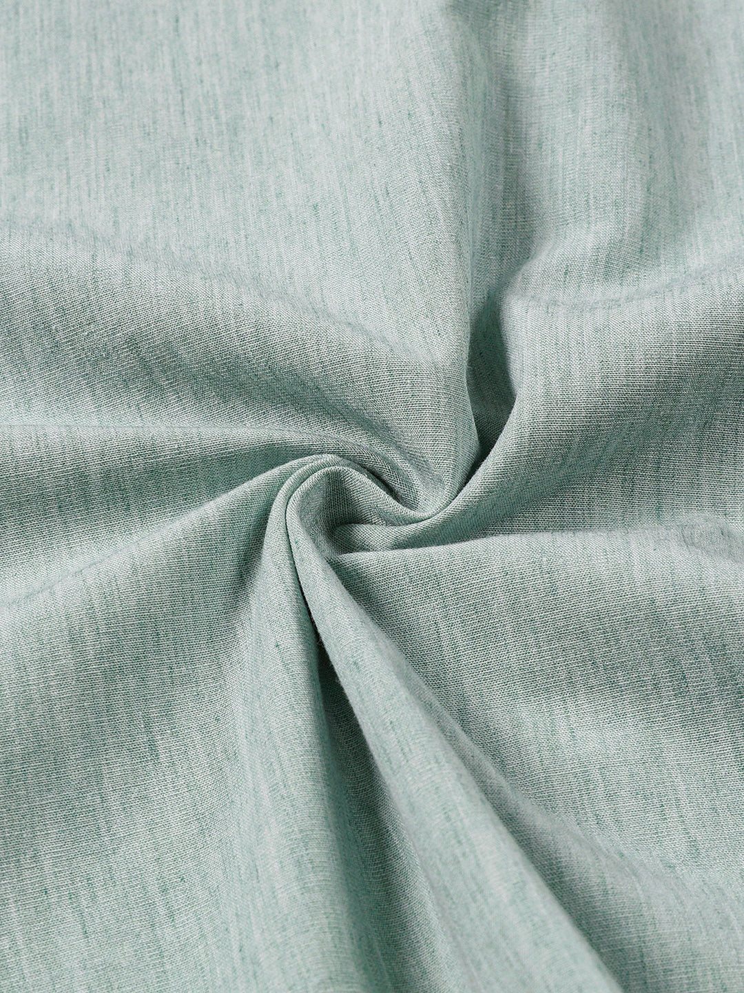 Chemise Homme Confort Sport Unie Verte à Manches Courtes