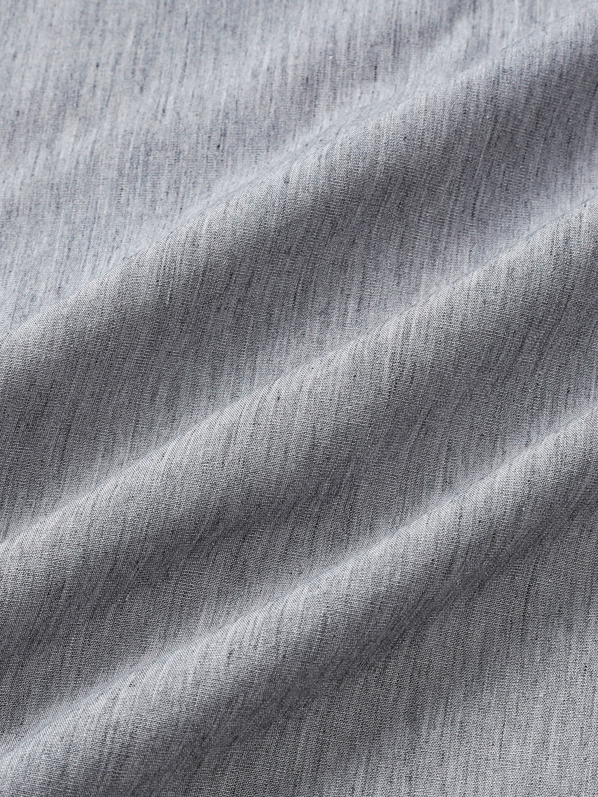 Chemise Homme Confort Sport Décontractée Unie Grise à Manches Courtes