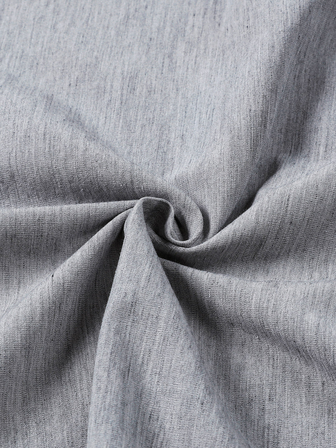Chemise Homme Confort Sport Décontractée Unie Grise à Manches Courtes