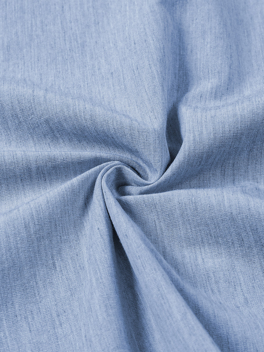 Chemise Homme Confort Sport Unie Bleu à Manches Courtes