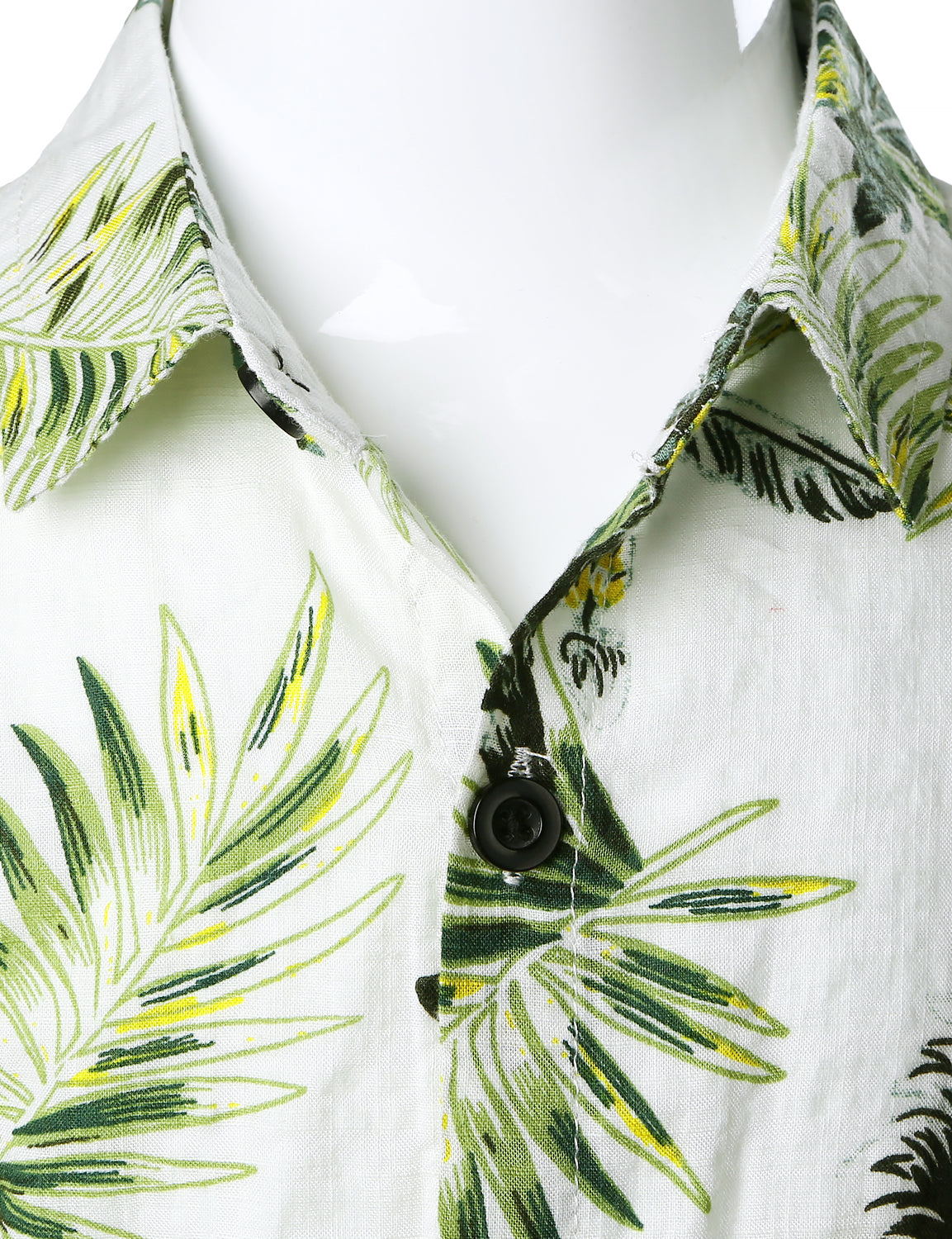 Chemise blanche à manches courtes pour enfants, motif ananas, motif tropical, vacances, plage, Aloha
