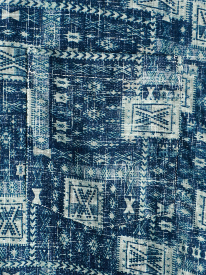 Chemise hawaïenne imprimée à manches courtes pour hommes