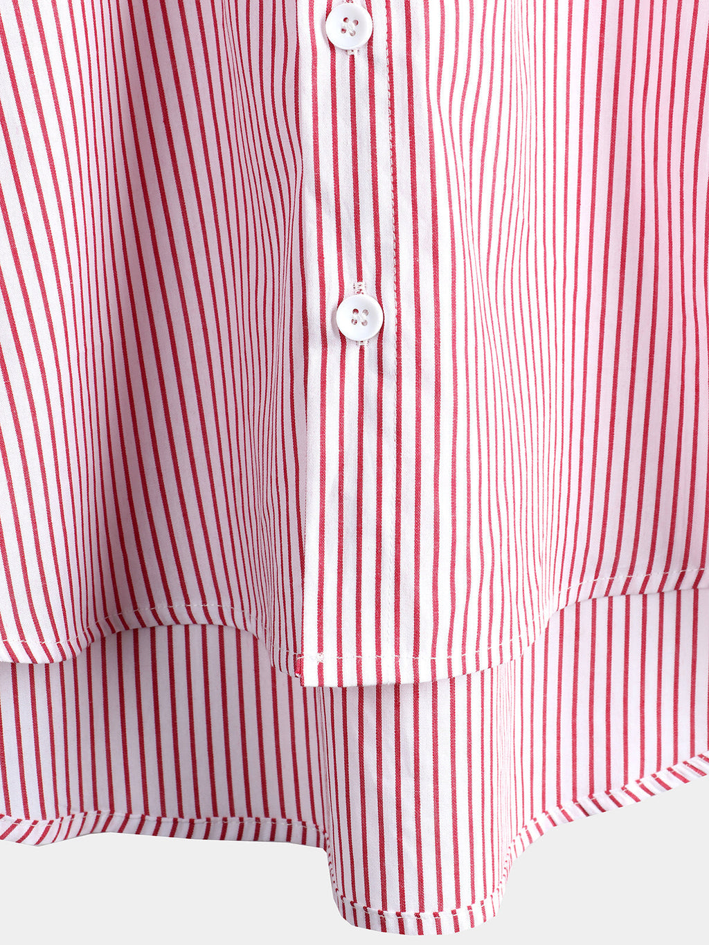Chemise à Manches Courtes avec Col Haut pour Homme