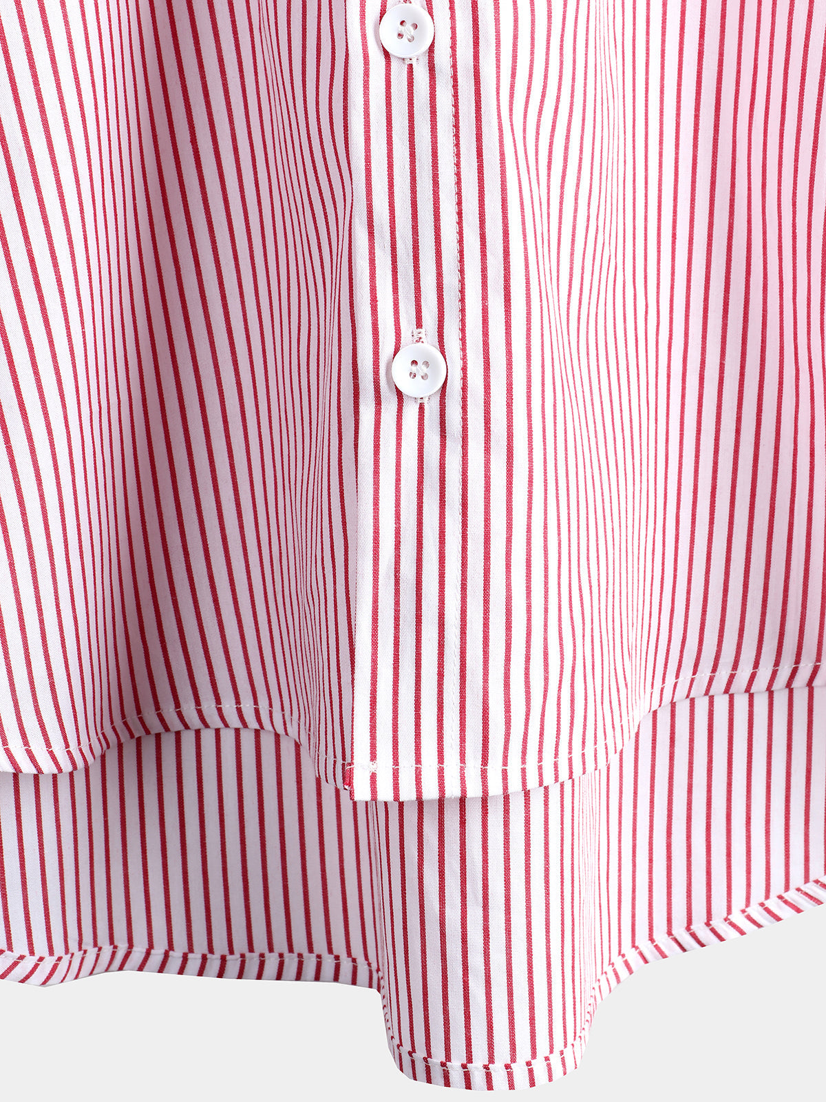 Chemise à Manches Courtes avec Col Haut pour Homme