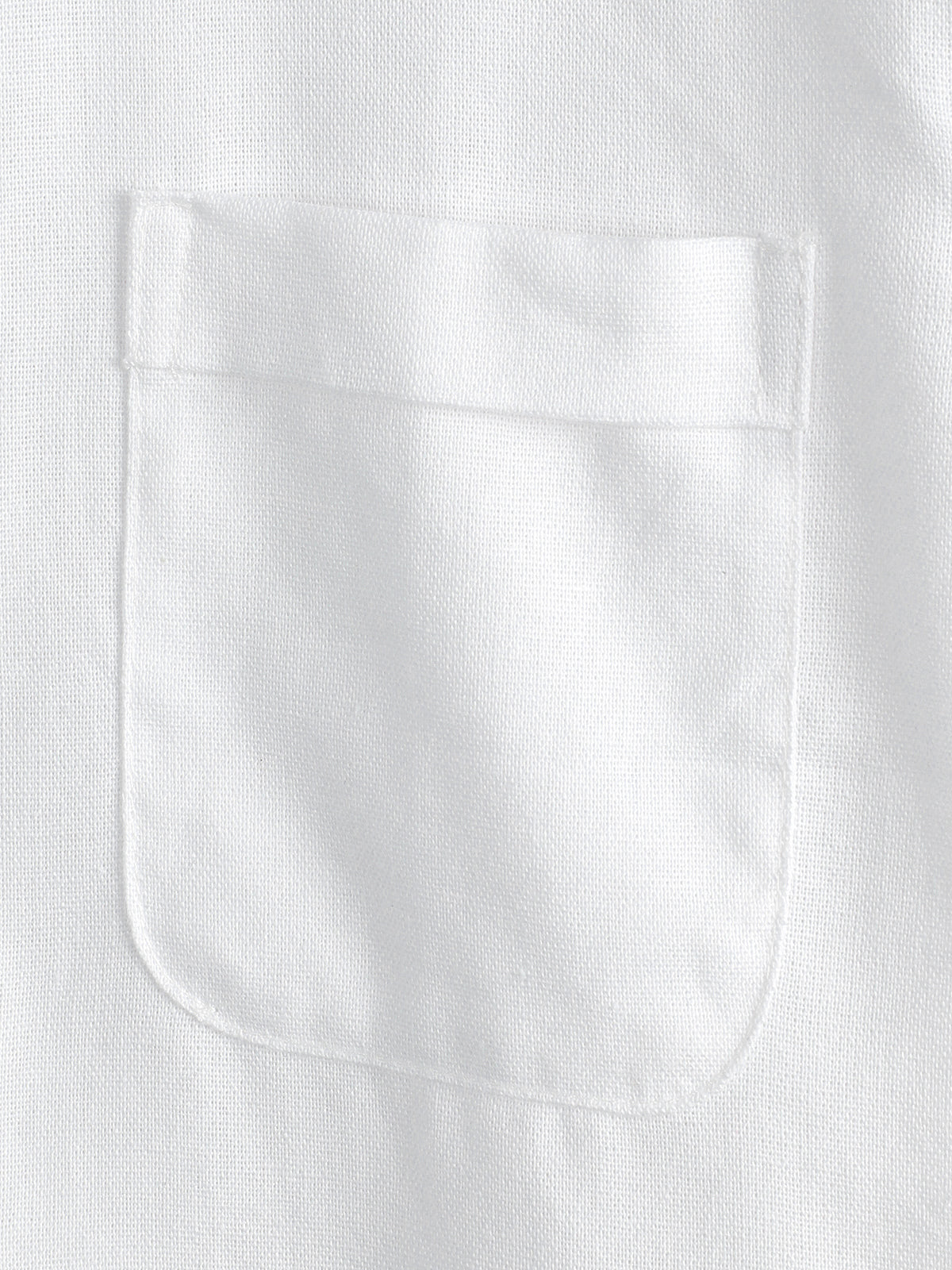 Chemise pour Homme en Couleur Unie avec Col Haut et Bouton Moyen, avec Poche Frontale