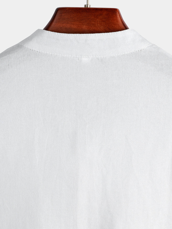 Chemise de vacances décontractée à manches courtes pour hommes