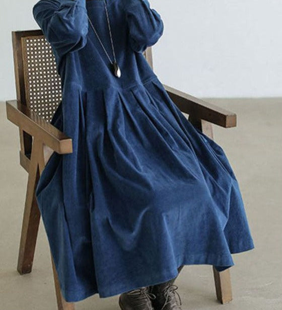 Zoe | Robe en velours français