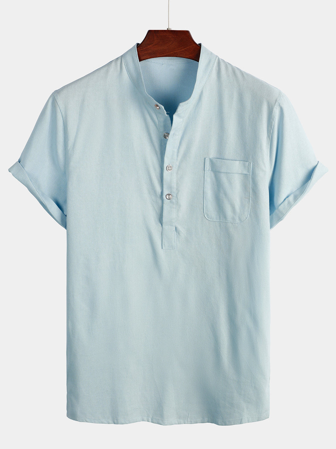 Chemise de vacances décontractée à manches courtes pour hommes