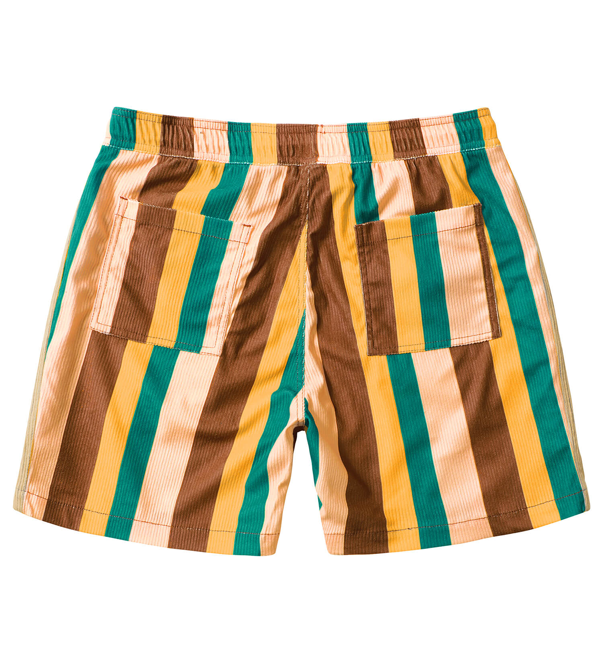 Men's Striped Retro Beach Shorts