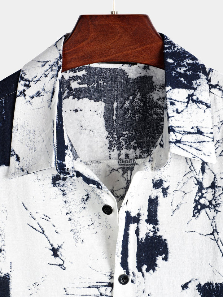Chemise décontractée à manches courtes pour hommes