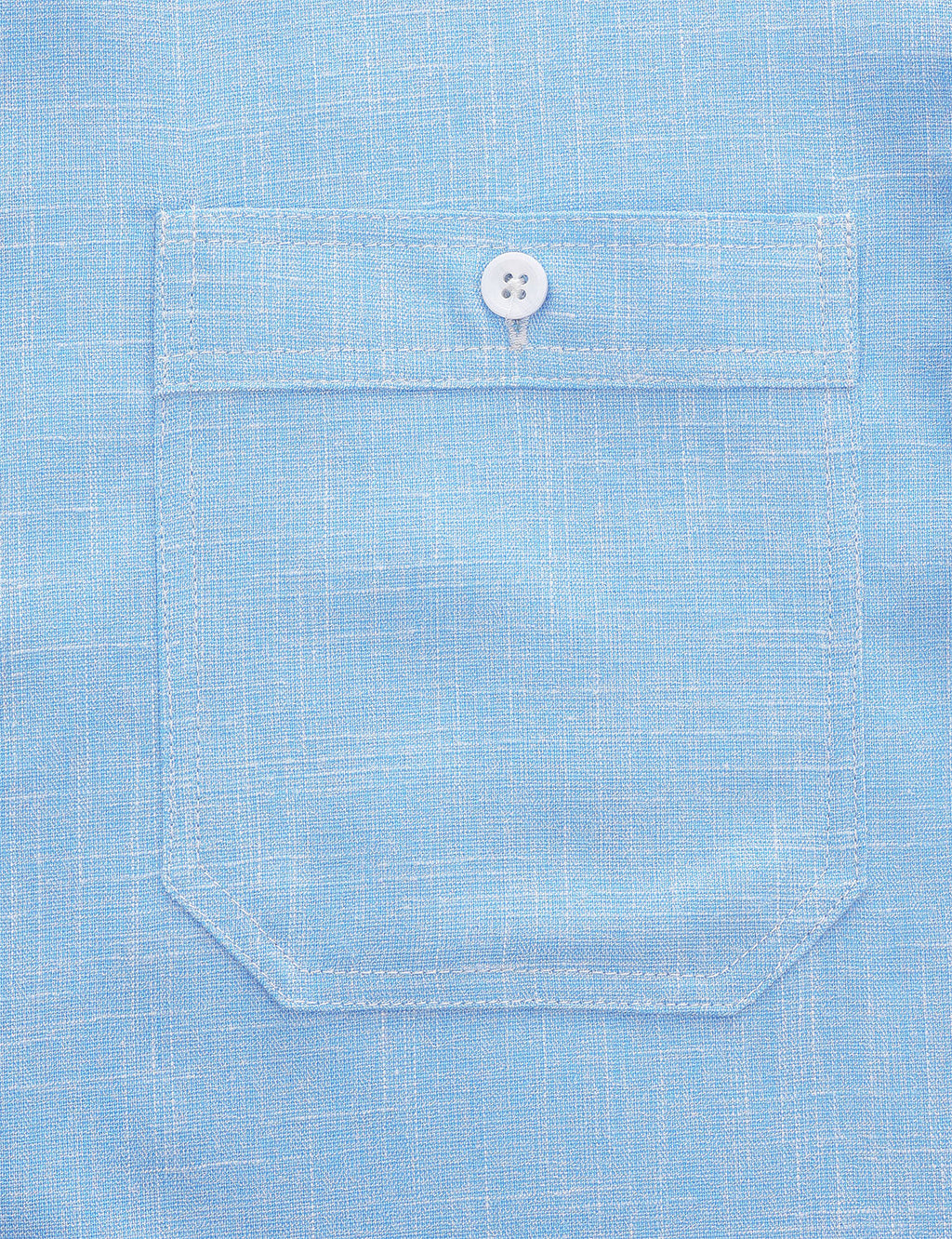 Chemise boutonnée à manches longues et poches décontractées pour homme