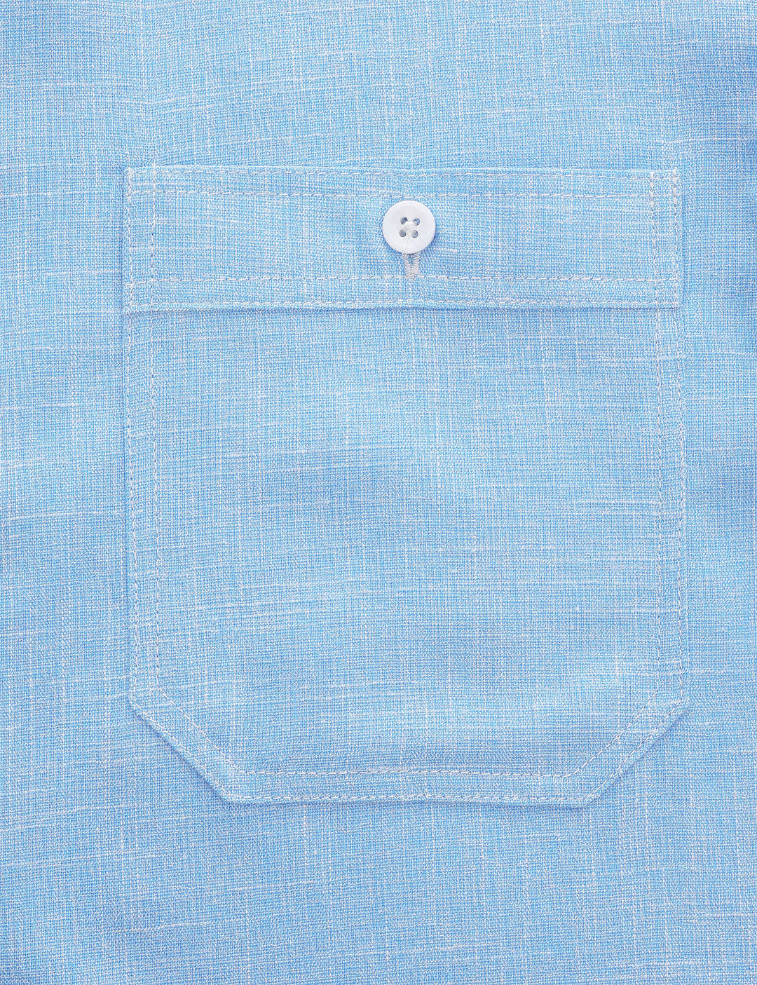 Chemise boutonnée à manches longues et poches décontractées pour homme
