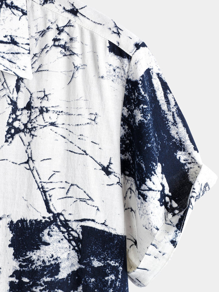 Chemise décontractée à manches courtes pour hommes