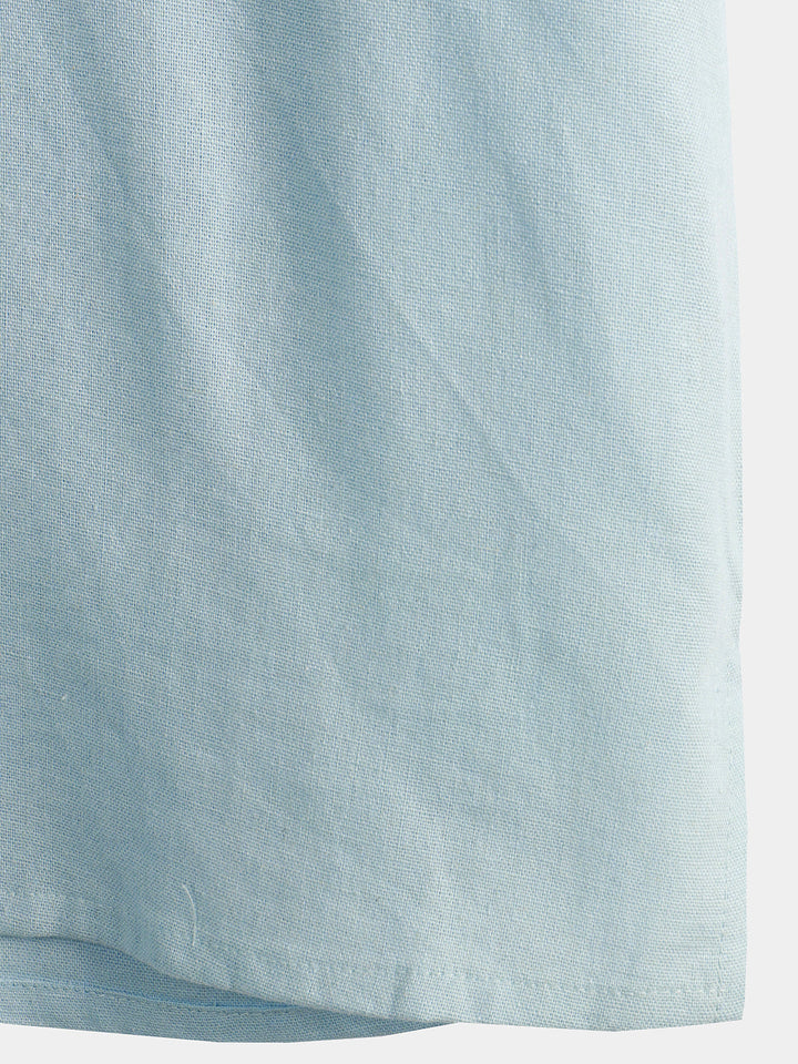 Chemise de vacances décontractée à manches courtes pour hommes